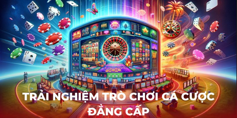 Tải App và đăng nhập sẻ trải nghiệm được rất nhiều trò chơi cá cược đẳng cấp